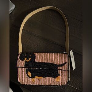 Anthropologie Dachshund Purse